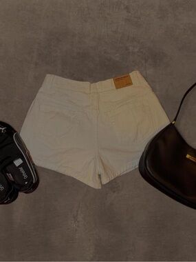 Women's White Denim Shorts - Clean Summer Style